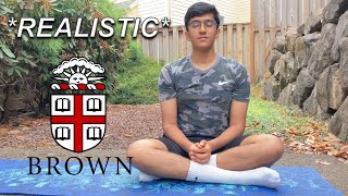 ACCEPTED Brown Video Portfolio *realistic* (Class of 2026)