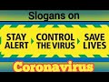 10 Lines on Coronavirus in English // Slogans on Coronavirus // Slogans on Corona