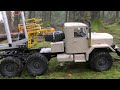 rc maz 537 hc 6 cross rc liebherr r970 in action strong rc in action