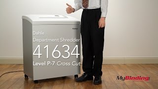 Dahle CleanTEC 41634 Level 6 Cross Cut High Security Paper Shredder