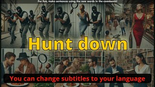 Hunt down meaning with 5 examples