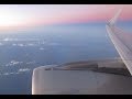 Stunning red eye and sunrise flight to Chicago O'Hare Int'l