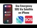 How to Use Emergency SOS via Satellite on iPhone | Step-by-Step Guide (iOS 18/17)