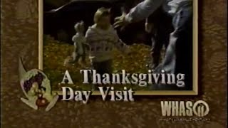 Thanksgiving 1992 WHAS 11 Holiday Theater Movie Caddyshack Commercial Break Compilation