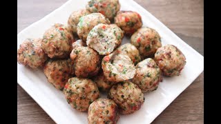 Perfect Chicken meat ball- Without Breadcrumbs | Minced Chicken balls recipe