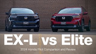 2024 Honda Pilot EX-L vs Elite | Comparison and Review