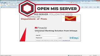 MIS Server Configuration in DOP Finacle