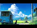 【入道雲、夏の風を感じた散歩道】four seasons in japan summer cumulonimbus clouds 【lofi bgm】chill out nostalgic