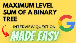 Maximum Level Sum of a Binary Tree - Leetcode 1161 - Python