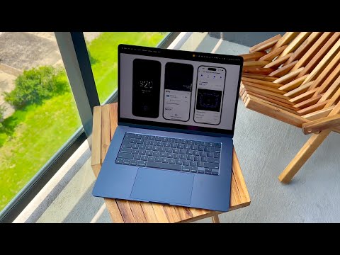 Apple MacBook Air M3 Midnight RAW 15.3-inch Unboxing (2024)