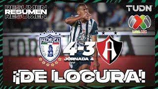 Resumen y goles | Pachuca 4-3 Atlas | Liga Mx - CL2024 J4 | TUDN