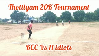 Manachanalur Vs kosavampatty /1 Round / Thottiyam 20K Tournament