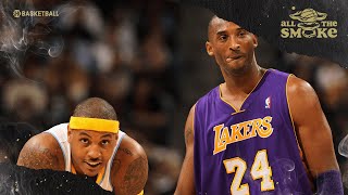 Carmelo Anthony Reveals What Kobe Said To Him At The Olympics & Talks 2009 Battle | ALL THE SMOKE