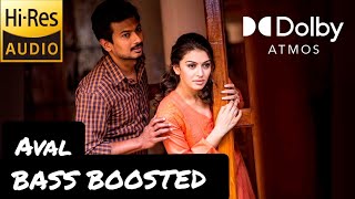 Aval BASS BOOSTED | Manithan | Udhayanidhi Stalin, Santhosh Narayanan