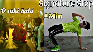 O saki saki | nora fatehi | dance tutorial | step by step | batla house | by rohit agrawal