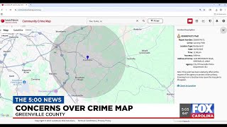 Greenville County crime map goes dark, leaving residents without transparency tool
