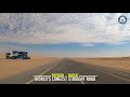 Highway 10 Saudi Arabia | World's Longest Straight Rd - 4K Drive