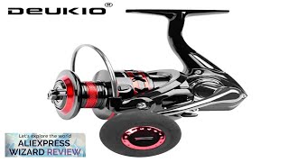 DEUKIO Fishing Reel 2000-7000 Max Drag 12KG Spinning Reels Metal Spool carretilhas Review