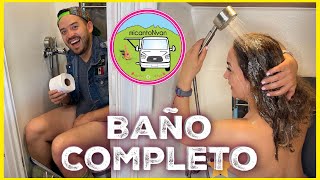 ⚒ Construimos nuestro Baño en la van 🚐🚽🚿  - #camperizacion 🇲🇽 Baño Furgo ✅ @micantoNvan