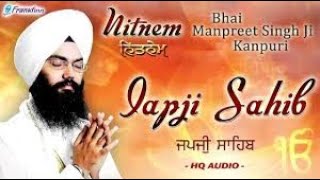 Japji Sahib Full Live Path Bhai Manpreet Singh Ji Kanpuri | Nitnem | New Shabad Gurbani Kirtan Live