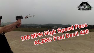 100 MPH High Speed ALZRC Fast Devil 420 Electric RC Helicopter Pass