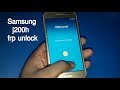 Samsung j2 (J200H) frp unlock | j2 google account remove | cm2 tool