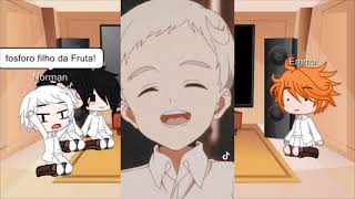 The Promised Neverland reagindo a tik toks•Norray•{Nora, Ray, Norman é Emma}(Leia a descrição)