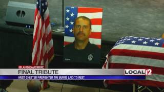 Funeral services for Firefighter Tim Burns