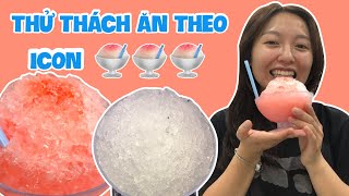 Thử Thách Ăn Theo Icon 🍧🍧🍧 | Pít Ham Ăn | #Shorts