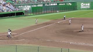 【2018夏☆創志学園/主将の絶妙な犠打】2018/07/30創志学園高3年生・金谷 温宜(桜ヶ丘中※鳥取ボーイズ)