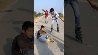 Youngest skating stars You Need to speachless🛼😱#inline​ Skating#road​ Skating#skateboarding​#shorts​