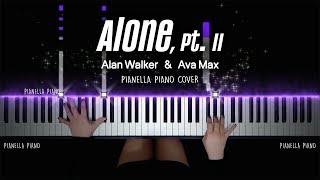 Alan Walker Ava Max Alone Pt II Piano Cover by Pianella Piano