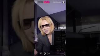 Instagram Live: YOSHIKI on piano インスタライブ