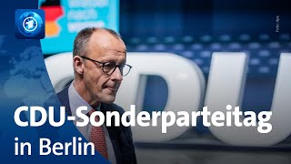 Bundestagswahl: CDU-Parteitag in Berlin