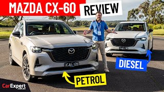 2024 Mazda CX-60 review: petrol vs diesel (inc. 0-100, braking & autonomy!)