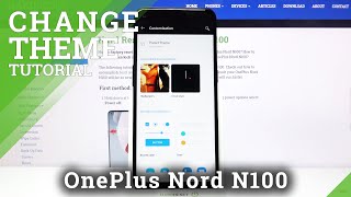 How to Change Theme of OnePlus Nord N100 – Apply New Theme