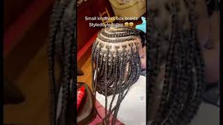 Small neat knotless braids 🅿️