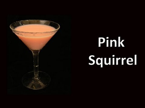 Pink Squirrel Cocktail Drink Recipe