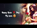 happy rose day status ❤️🌹 rose day shayari status happy rose whatsapp status roseday status