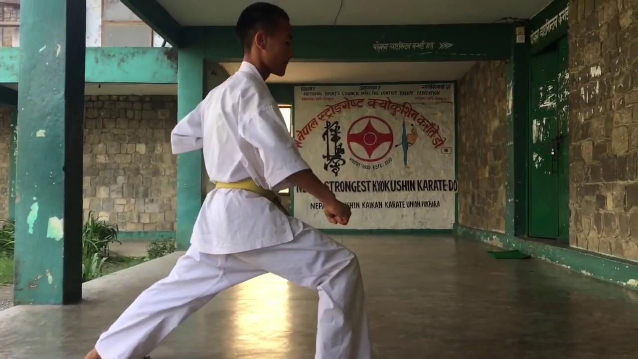 KATA TAIKYOKU SONO 1 2 & 3 || KYOKUSHIN KARATE KATA - YouTube