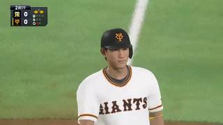 ［プロ野球スピリッツ2019 ペナントレース］ 読売ジャイアンツvs阪神タイガース 3回戦