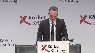 Begrüßungsworte und Eröffnungsreden beim Berlin Foreign Policy Forum 2018