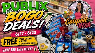 π₯ Publix BOGO Deals 6/17β6/23 | FREE Ice Cream, Pepsi, Laundry Deals & More! ππ°