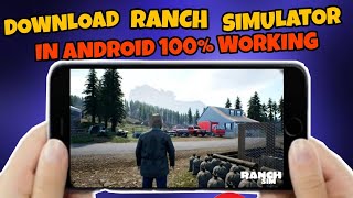 How to download Ranch simulator in Android 100% working in all devices ft.@Techno Gamerz