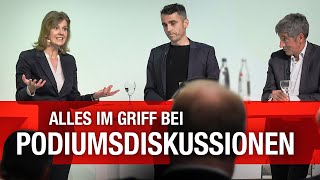 Diskussionen und Talkrunden moderieren | So hast du die Runde im Griff | Nicole Krieger