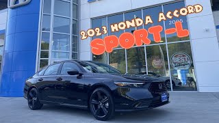 2023 Honda Accord Hybrid Sport-L