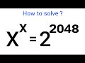 A Nice Exponents Problem • X=?