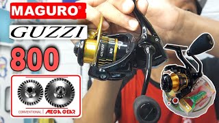 MEGA GEAR 800 MAGURO GUZZI UNBOXING FISHING TACKLE