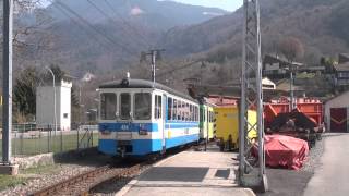 Trains vaudois 3 : Aigle - TPC - 29 03 2012.wmv