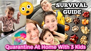 Quarantine with Limited Screen Time - How To Survive With Kids Stuck At Home